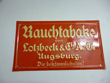 Rauchtabake lotzbeck cie gebraucht kaufen  Bad Vilbel