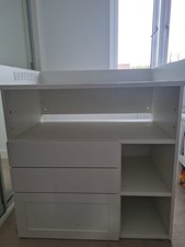 Småstadchanging table white for sale  READING