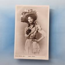 Cartão postal de atriz eduardiana Topsie Sinden C1905 foto real Thiele Philco comprar usado  Enviando para Brazil