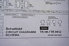 Grundig schaltplan 141 gebraucht kaufen  Ludwigsfelde