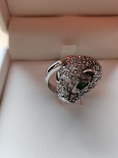 Ring panther vergoldet gebraucht kaufen  Cloppenburg