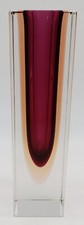 Blockvase sommerso murano gebraucht kaufen  München