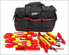 Conjunto de ferramentas isoladas WIHA com bolsa de ferramentas - Lote enorme - Alicate de torque de chave de fenda comprar usado  Enviando para Brazil