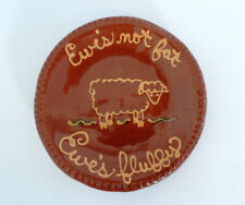 Handmade pottery plate for sale  Ellenton