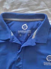 Sunderland golf shirt for sale  WEYMOUTH