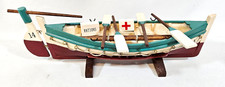 Wooden model boat for sale  NEW MILTON