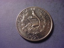 Guatemala quetzal 1925 for sale  USA