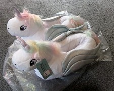 Hausschuhe kinder einhorn gebraucht kaufen  Fürth