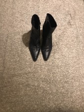 Pythonleather boots black gebraucht kaufen  Berlin