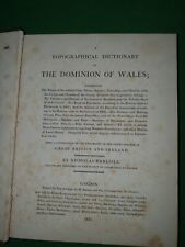 1811 topographical dictionary for sale  NORTHWICH