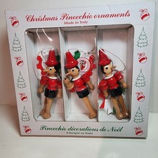 Wooden pinocchio ornaments for sale  Saint George