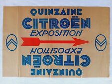 Ancienne affiche publicitaire d'occasion  France