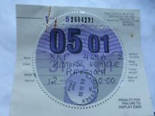 Tax disc 2001 for sale  ROMFORD
