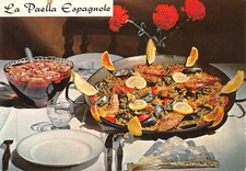 Cpm recette paëlla d'occasion  Rioz