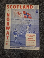 Scotland norway 1963 for sale  SOUTHAMPTON