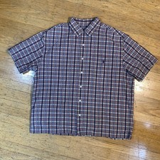 Usado, Camisa polo masculina xadrez vintage Ralph Lauren Adams gola laço acampamento grande comprar usado  Enviando para Brazil