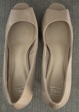 Nude patent peep for sale  LONDON