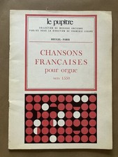 Chansons francaises orgue d'occasion  Roye