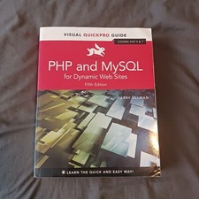 PHP And MySOL  For Dynamic  Web Sites Visual Guide Book comprar usado  Enviando para Brazil