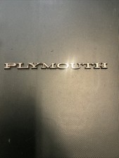 Inch plymouth emblem for sale  Knoxville
