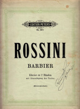 Rossini barbier sevilla gebraucht kaufen  Bad Honnef