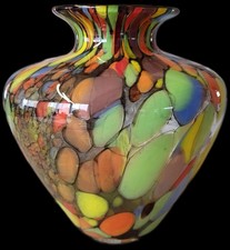 Vase glas bunt gebraucht kaufen  Abensberg