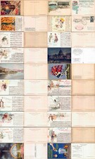 Cartoline pubblicita pubblicit usato  Italia