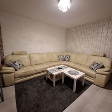 Echt leder couch gebraucht kaufen  Duisburg