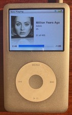 Fones de ouvido carregador Apple iPod Classic 7ª geração 160GB prata MC293ZP A1238 comprar usado  Enviando para Brazil