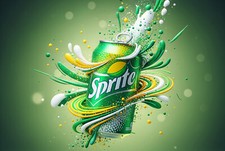 Blechschild sprite cm gebraucht kaufen  Lohmar