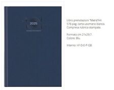Libro prenotazioni 2025 usato  Valenzano
