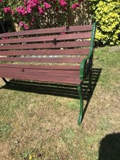 Wooden garden bench for sale  FARNBOROUGH