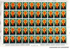 Foglio scautismo 1968 usato  Potenza