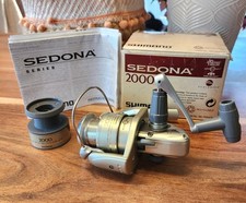 Usado, Carretel de pesca giratório Shimano Sedona 2000FA. Excelente estado com carretel extra  comprar usado  Enviando para Brazil