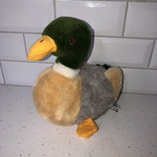 Mallard duck plush for sale  TRURO
