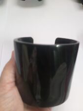 Brazalete Brazalete Cuerno de Búfalo Natural Joyería Bohemio Negro De Colección Grande segunda mano  Embacar hacia Mexico
