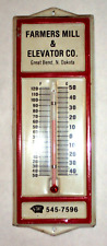 Vintage metal thermometer for sale  Watertown