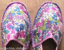 SANDÁLIAS ALPARGATAS FRANCESAS ~ PARE GABIA & LIBERTY OF LONDON FLORAL ~NOVAS~7,5 comprar usado  Enviando para Brazil