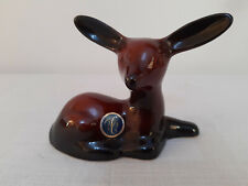 Ceramic deer figurine for sale  BRIDGEND