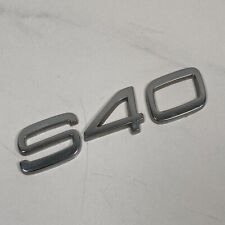2004-2011 Volvo S40 2.4i emblema logotipo letras números porta traseira porta traseira porta-malas cromado comprar usado  Enviando para Brazil