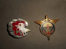 Lot insigne parachutiste d'occasion  Valdampierre