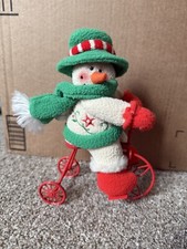 Snowman bicycle christmas for sale  Dayton