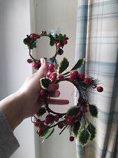 Artificial wreath candle for sale  GLASGOW