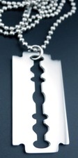 Razor blade necklace for sale  Washington