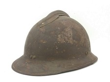Capacete de aço Adrian padrão exportação Guerra Civil Espanhola M.1926 – Tamanho 58-59, usado comprar usado  Enviando para Brazil