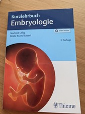 Kurzlehrbuch embryologie aufla gebraucht kaufen  Neumarkt i.d.OPf.