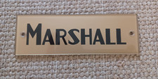 Block logo marshall d'occasion  Expédié en Belgium