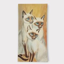 Vtg siamese cat for sale  Burdett