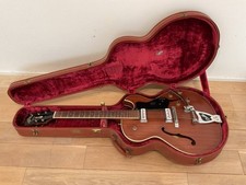 Guitarra elétrica acústica Guild Starfire III 1962 refinada completa com estojo rígido comprar usado  Enviando para Brazil