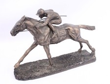 resin horse jockey for sale  LEEDS
